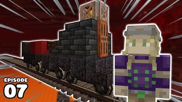 How I made the FASTEST TRAIN in Minecraft (Create Mod)