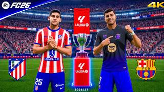 FC 26 - Atletico Madrid vs Barcelona | LaLiga 2026/27 | 4K60 PC™ Gameplay Ft. Rodri screenshot 5