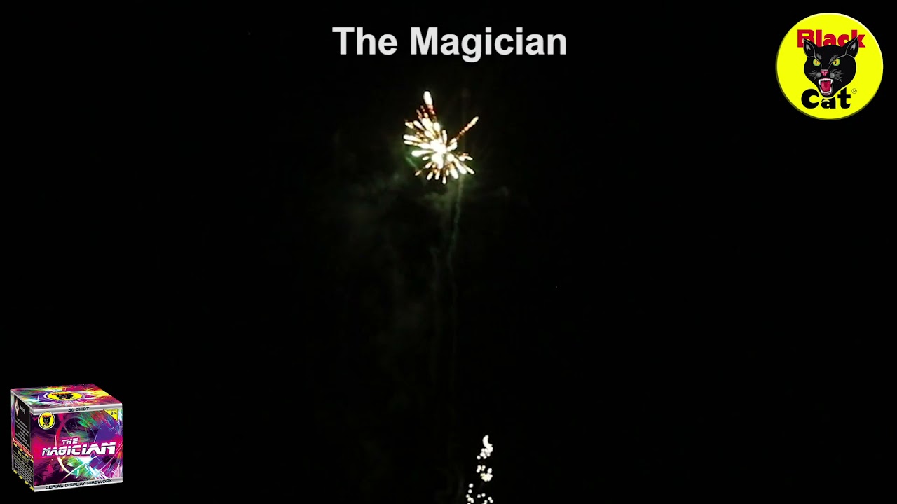 The Magician Roman Candle Cake by Black Cat Fireworks at Jordans
