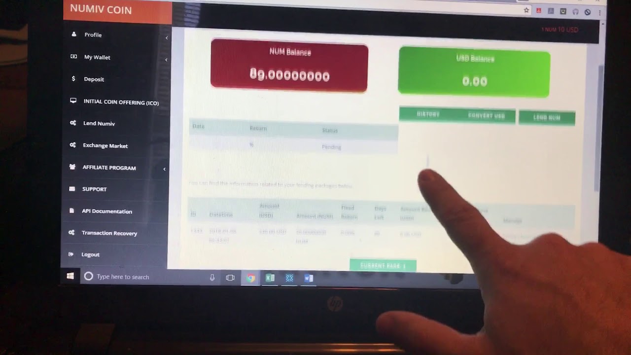 NumIv lending strategy