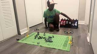 Day 7 of my football guy league Game 1 and 2 CRAZY OVERTIME AND 70 YARD Pass and catch