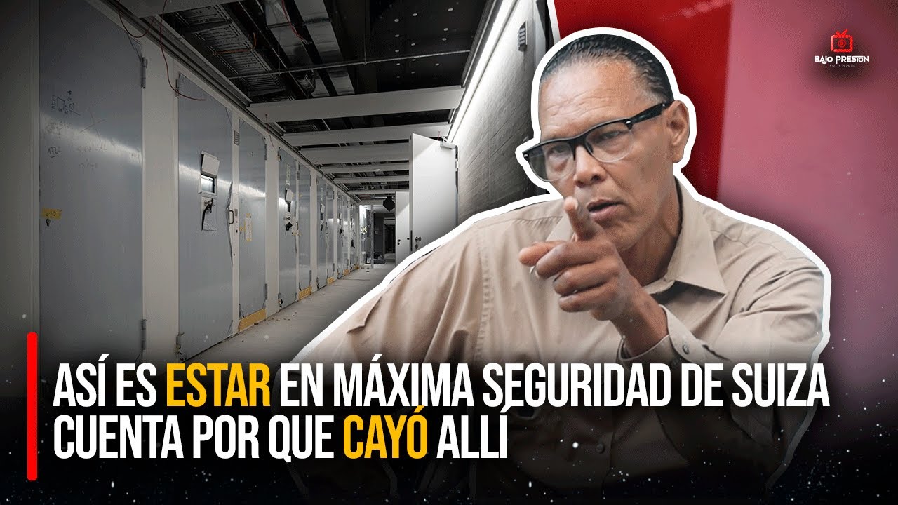 SALE DE UNA MAXIMA SEGURIDAD EN SUIZA Y NOS CUENTA COMO ES TODO Y POR QUE CAYO ALLA