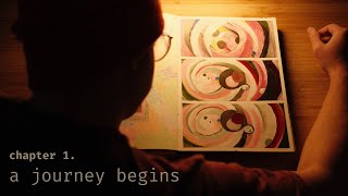 a kaleidoscopic descent // art project vlog (pt. 1)
