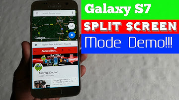 Samsung Galaxy S7/S7 Edge Split Screen Mode Demo!!