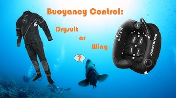 Buoyancy control: Drsuit or Wing?