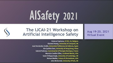 AISafety 2021 - Session 1: Trustworthiness of Knowledge-Based AI - Chair: José Hernández-Orallo