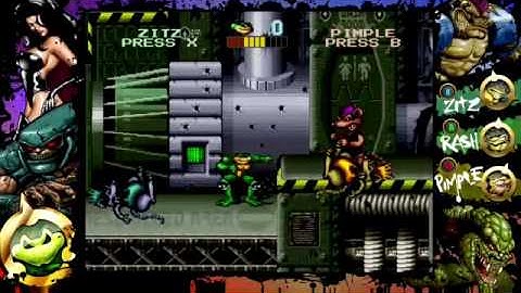 Battletoads Arcade : Complete Gameplay (Part 2)