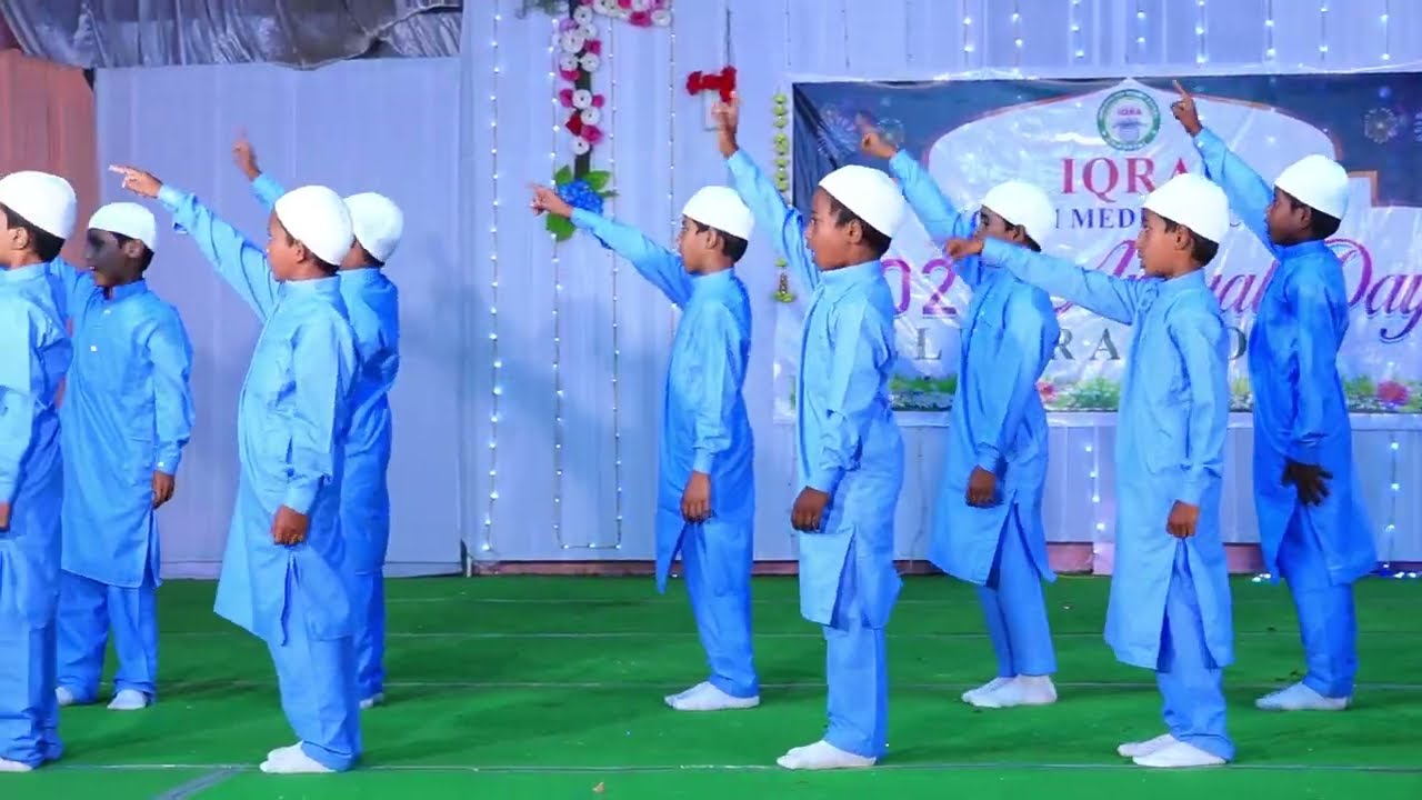 Iqra English Medium School Velgode Annual Day 2025 Aye Nowjawaan Manzil Talash Kar Naat