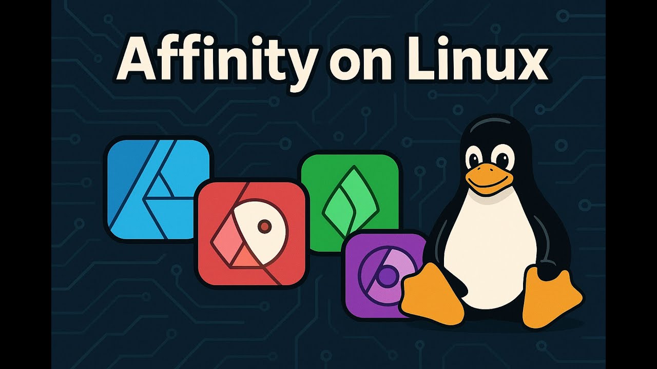 Affinity Linux Affinity on Linux - YouTube