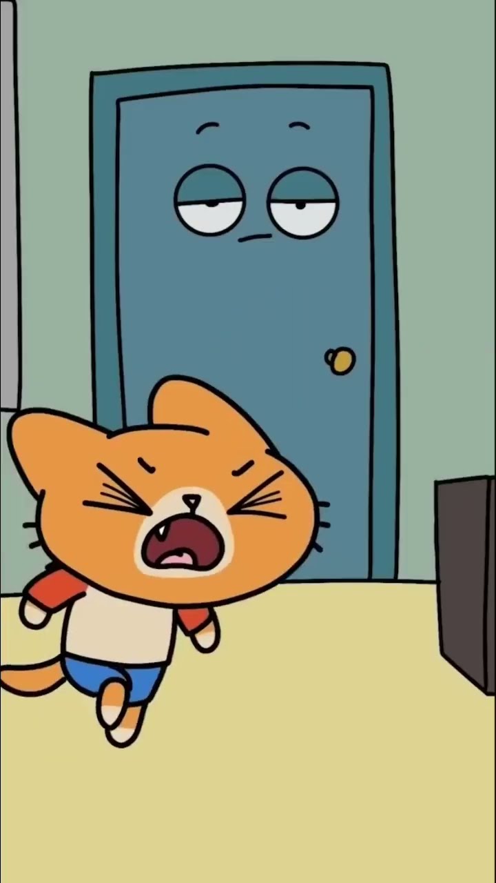 Will you let Simba out for a walk? ? #simbochka #animation #cat