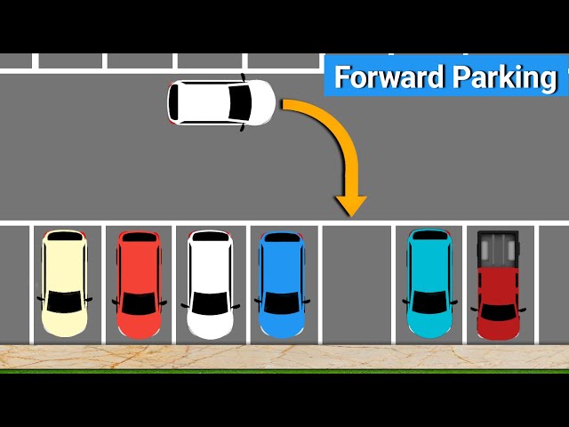 Forward Parking (Step by Step)//How to Park/How to Park a Car #carparking #parking class=