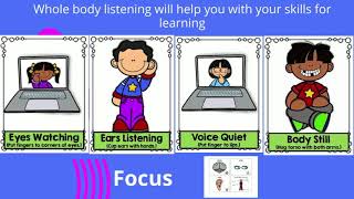 Whole Body Listening For Remote Learning