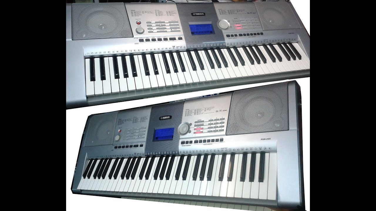 YAMAHA PSR 295 - YouTube