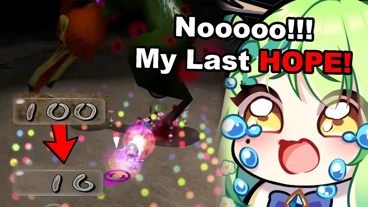 Fauna's greatest Pikmin lost ever from 100 to 10 |  『Hololive』