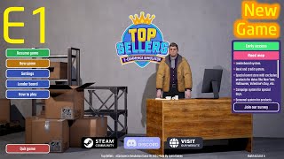 Top Sellers : eCommerce Simulator E1 - New Game!