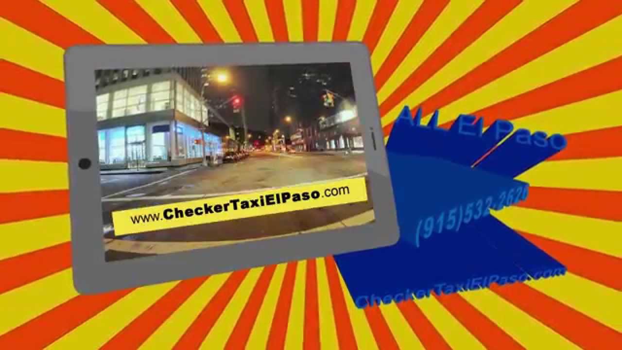 taxi El Paso tx (915)5322626 Checker Taxi Cab services YouTube