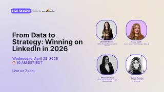 From Data to Strategy: Winning on LinkedIn in 2026 From Data to Strategy: Winning on LinkedIn in 2026