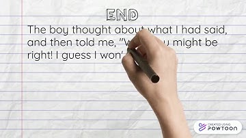 Writing a Narrative Part 5: Ending