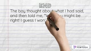 Writing a Narrative Part 5: Ending