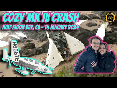 Cozy Mk IV Crash: Half Moon Bay, CA 14 Jan 24 - YouTube