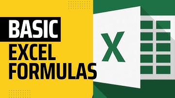 Excel Formulas Add, Subtract, Divide, Multiply, Average, Min, Max, Count | Excel Functions