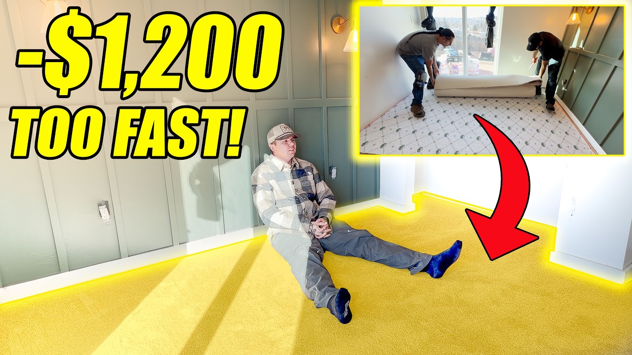 They Worked TOO QUICK.. $1,200 COST in 2 Hours!