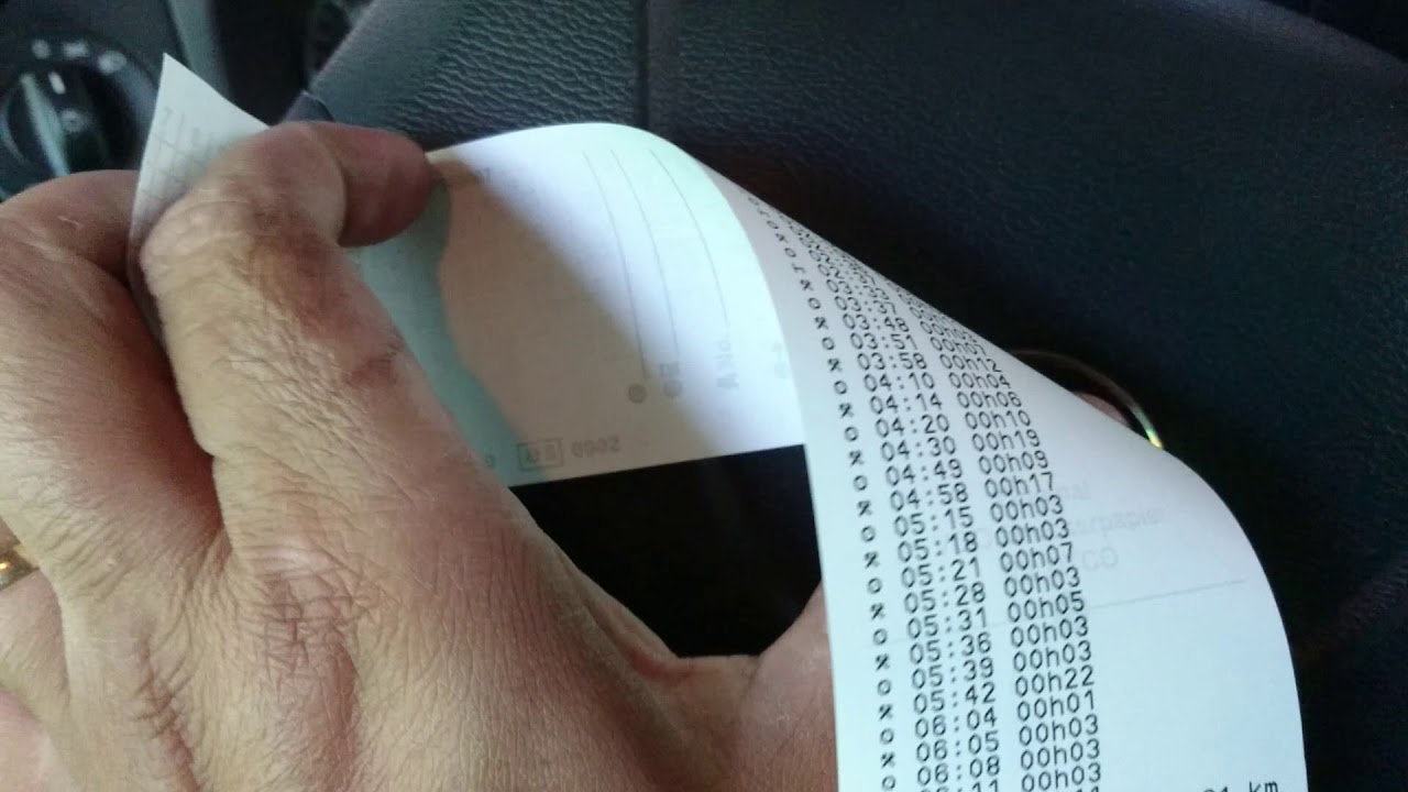 Tacografo digital (sin tarjeta)