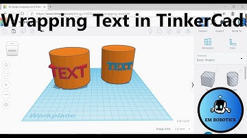 How To | Wrapping Text in TinkerCad