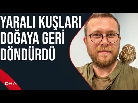 255 kuşun tedavisini yapıp, doğaya geri döndürdü