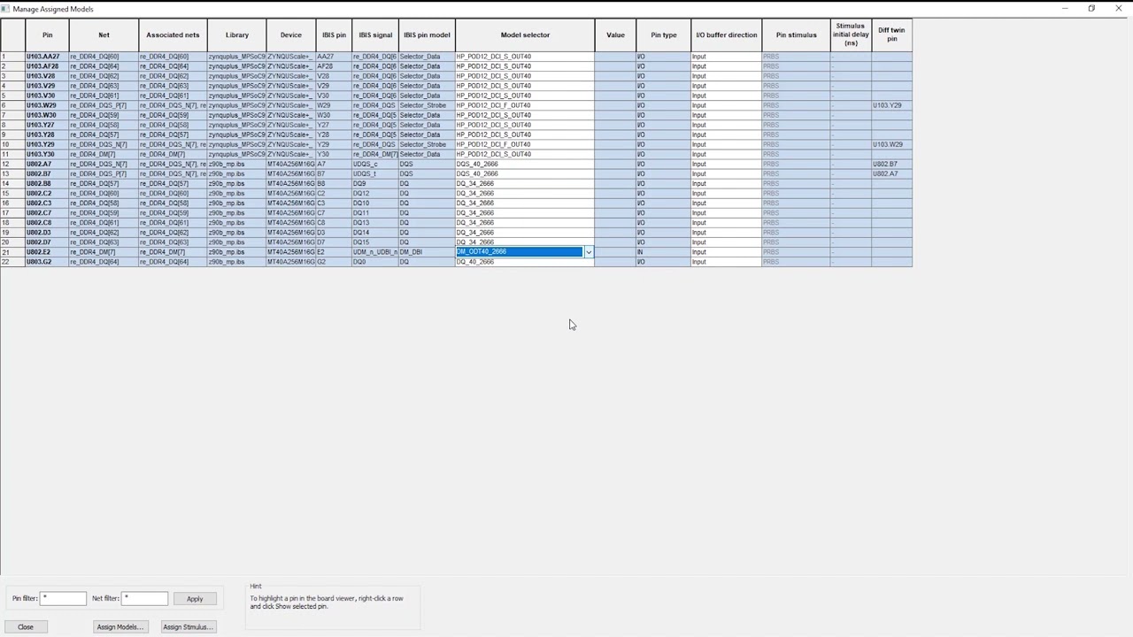 EDM Management of HyperLynx Data