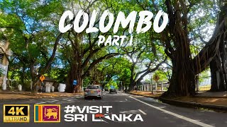 Driving Around in Beautiful Colombo - Part 1 | Green Cityscape #visitsrilanka 🇱🇰