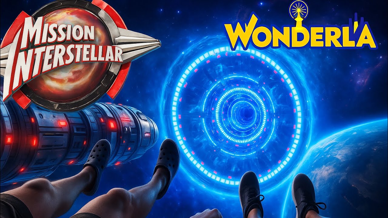 🫨India’s Best Space Ride? 🤯Mission Interstellar at Wonderla Bangalore!🔥| Tamil 