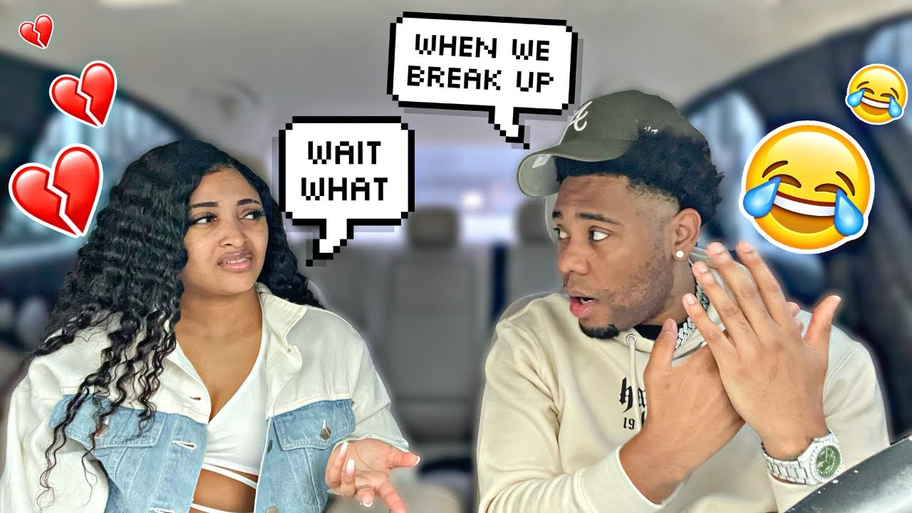 Saying WHEN WE BREAK UP To See How My GF Reacts!