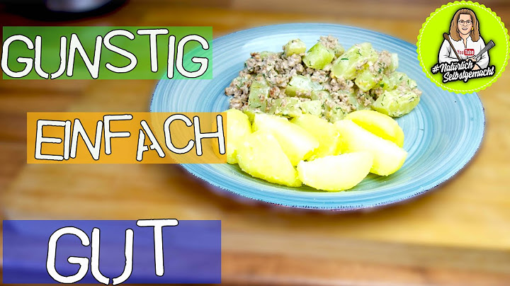 Schmorgurken mit Hackfleisch, einfach lecker