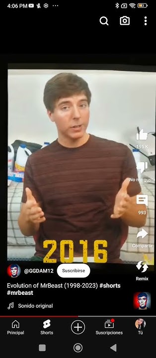 edad de Mr beast - YouTube