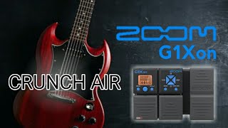SETTING ZOOM G1Xon CRUNCH AIR