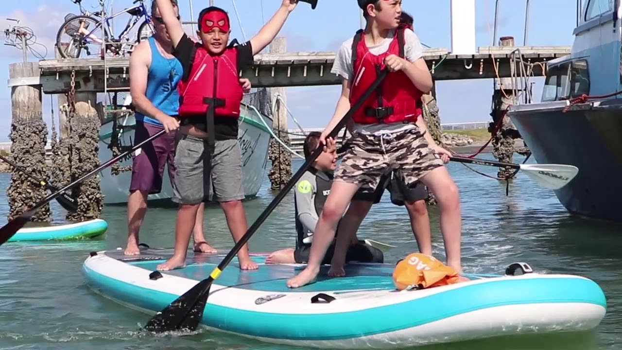 Kingston's Paddle Boarding Fun YouTube