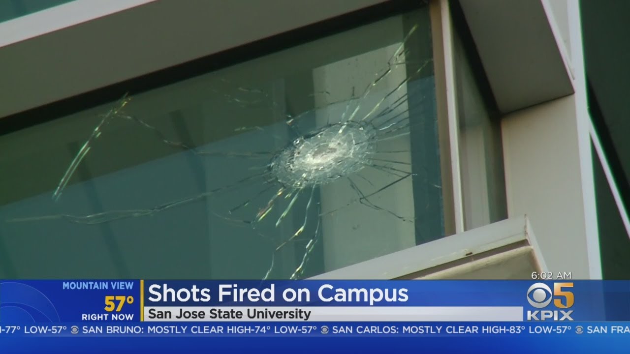 Investigation Underway After Gunfire Damages Sjsu Library