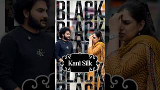 Black Color Kani Silk Sarees.....