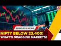 Stock Market Ends Lower For 4th Straight Session | Nifty Slips Below 23,400 Amid Broad-Based Selloff
