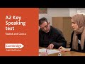 A2 Key Speaking test - Rashid and Gonca | Cambridge English