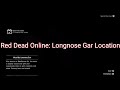 Red dead online longnose gar location