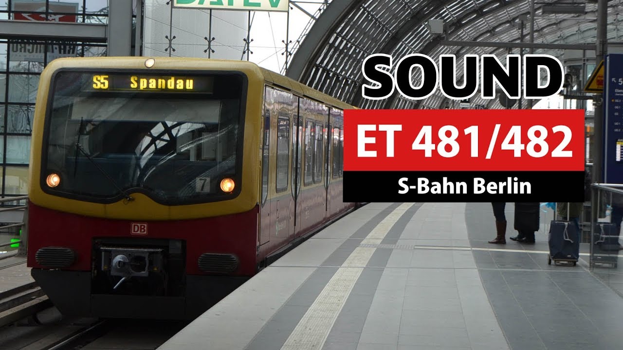 [Sound] ET 481/482//AEG GTO-inverter//[S7]Westkreuz - Berlin Hbf(2.2016)