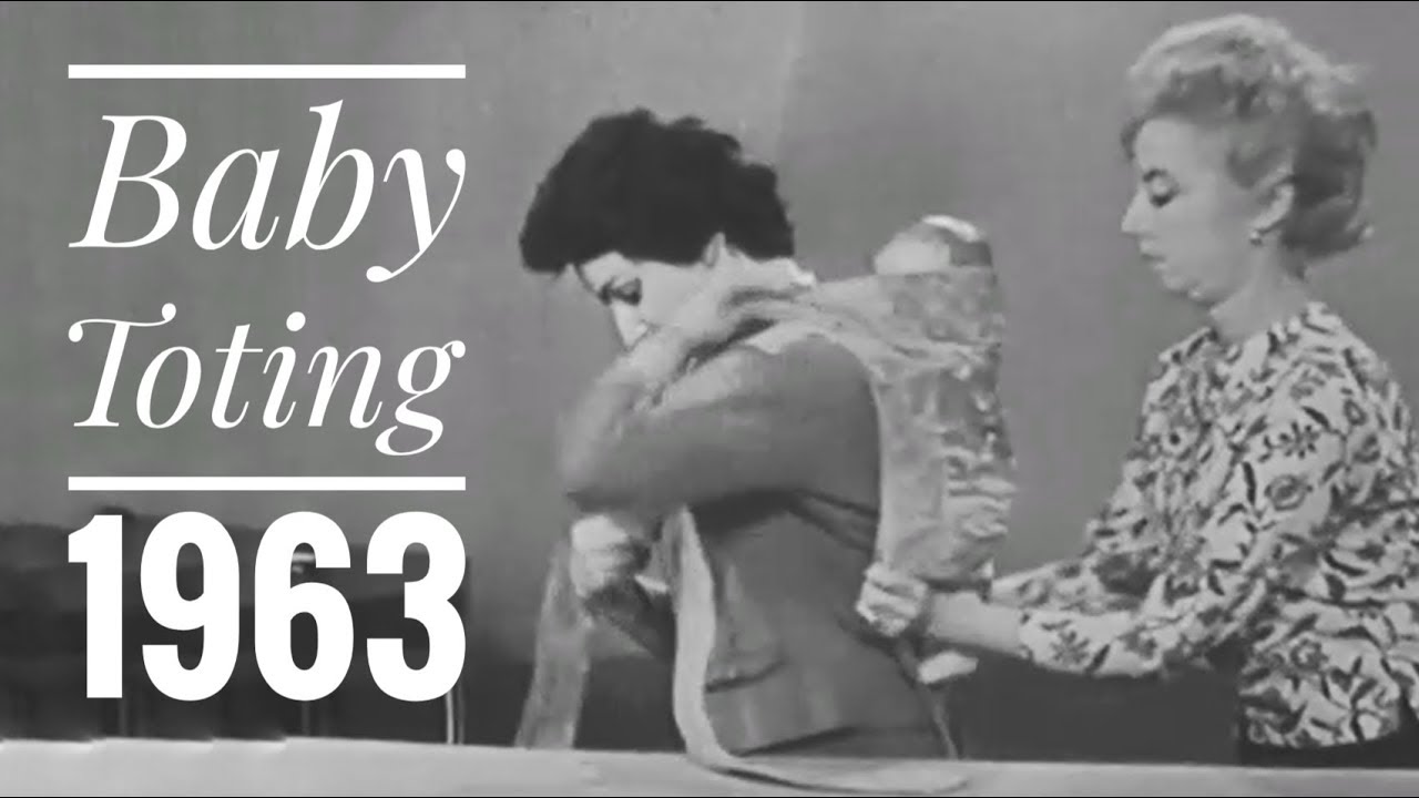 Baby Toting Infant Carriers in Canada in 1963 YouTube