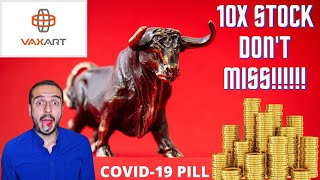 VAXART: GAME CHANGER 🎯 COVID-19 PILL  | Is VAXART a BUY  | VXRT | 10x Stock 🔥 | Late Night Stocks