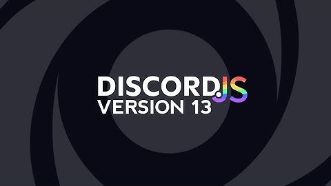 How to use Discord.js v13 on replit website.