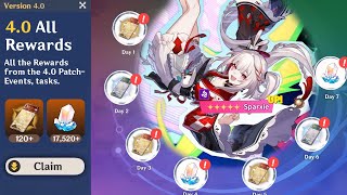 Good News New Update 120 Free Pulls For Sparxie And Yao Guang Banner In 4.0 - Honkai Star Rail