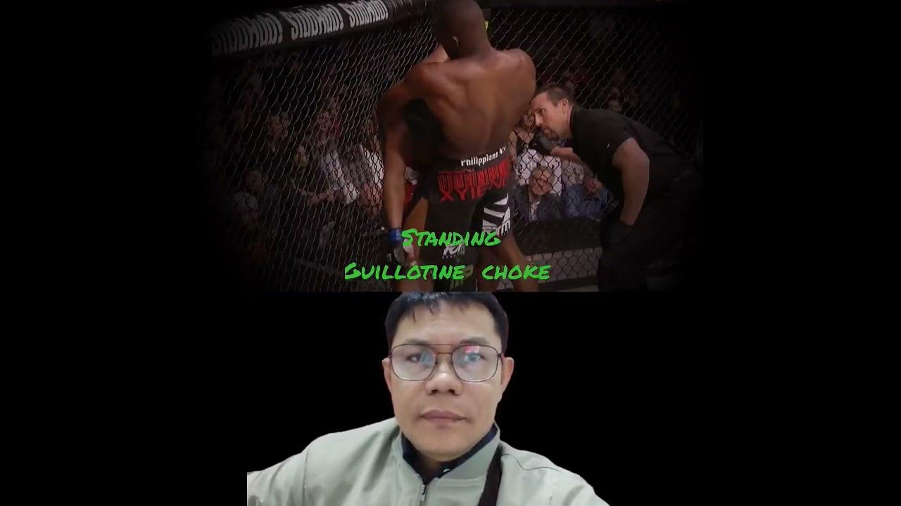 BEST STANDING GUILLOTINE CHOKE KNOCKOUT//JON JONES SHORTS YouTube