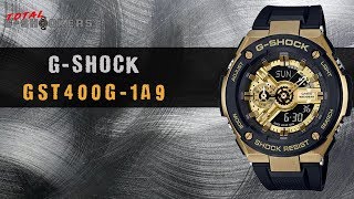 Men's Casio G-Shock G-STEEL Gold & Black Watch | GST400G-1A9 Top 10 Watch Review