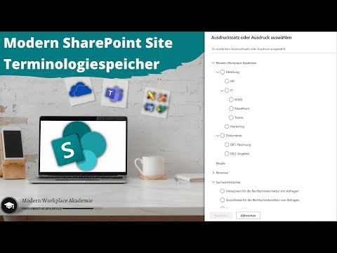 Modern SharePoint Site | 30 Terminologie aufbauen, berechtigen und testen